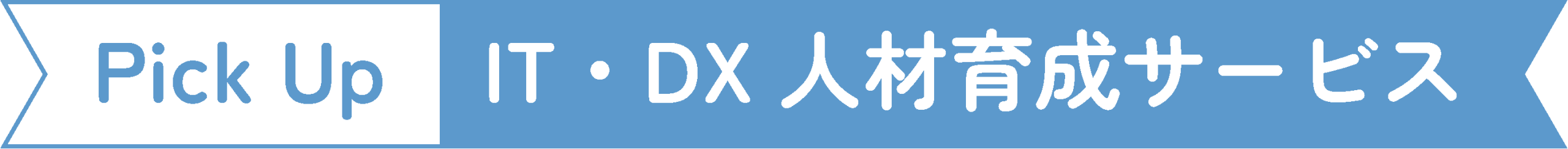 PickUp IT・DX人材育成サービス